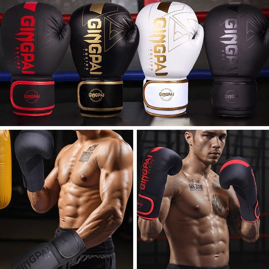 Professional Boxing Glove Fight Sanda Training Durable Boxing Gloves